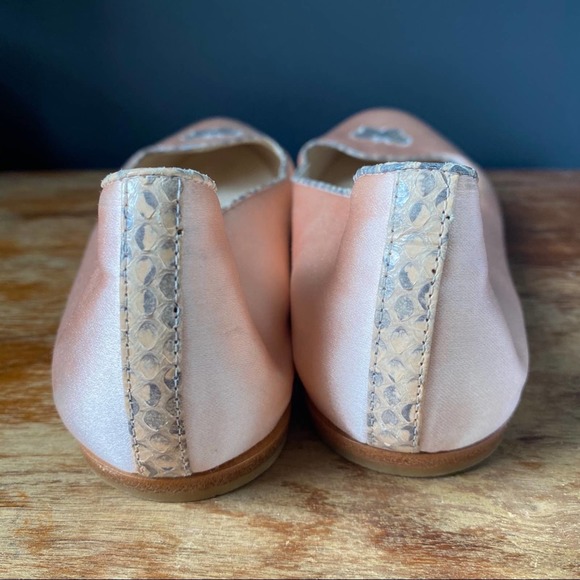 Bottega Veneta flamingo satin ayers ballerina flat Size 39.5 - Picture 8 of 16
